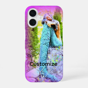 Funda Para iPhone 16 estuche de iphone de sirena soñadora