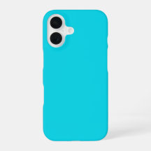 Estuche de teléfono azul Aqua