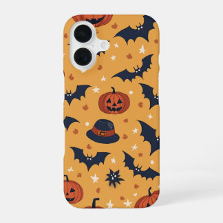Funda Para iPhone 16 Estuche de teléfono de patrón de Halloween