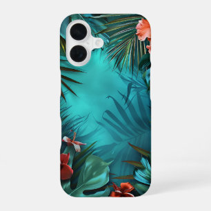 Funda Para iPhone 16 Estuche Hibiscus Dream Tropical para iPhone
