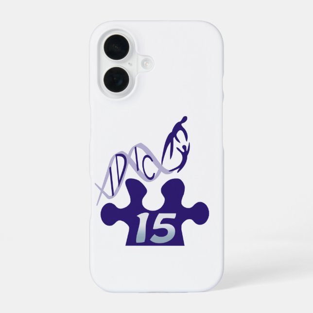 Funda Para iPhone 16 Estuche Idic15 Phone (Reverso )