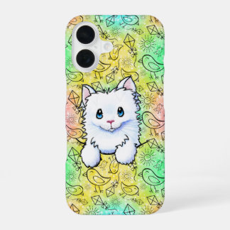 Funda Para iPhone 16 Estuche para iPhone Bird Lover Kitty