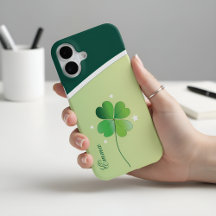 Estuche para iPhone de Touch of Luck de Mamá