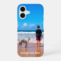 Estuche para iPhone fotográfico personalizado con 