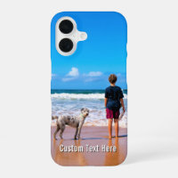 Estuche para iPhone fotográfico personalizado con 