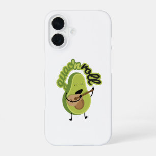 Funda Para iPhone 16 Estuche para iPhone Guac y Roll Aguacate Funny