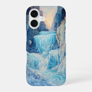 Funda Para iPhone 16 Estuche para iPhone/iPad de cascada congelado