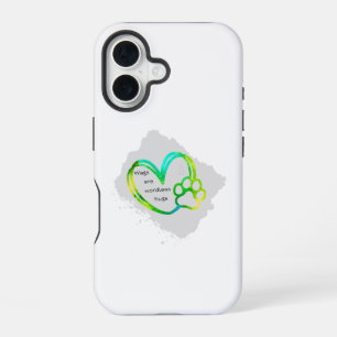 Funda Para iPhone 16 Estuche para iPhone Pet Lover - Estilo de corazón 