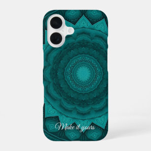 Funda Para iPhone 16 Estuche para teléfono de arte de Mandala complicad