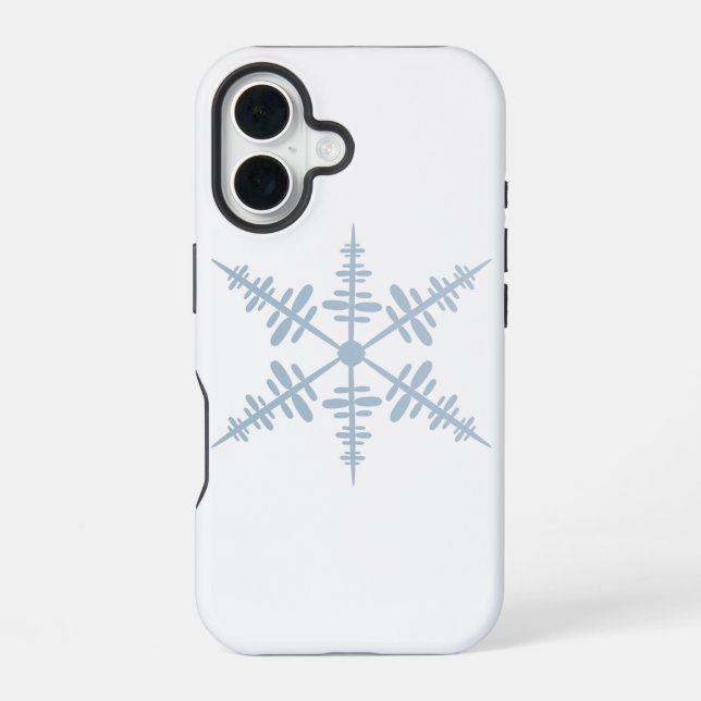 Funda Para iPhone 16 Estuche para teléfono de cono de nieve grande (Reverso )