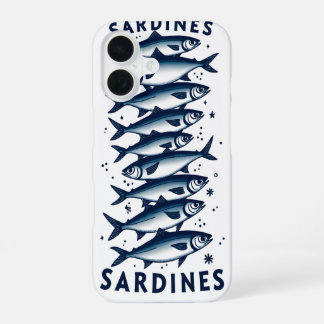 Funda Para iPhone 16 Estuche para teléfono de sardinas para iphone 16