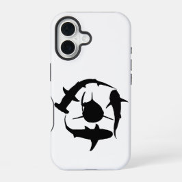Funda Para iPhone 16 Estuche para teléfono de tiburón