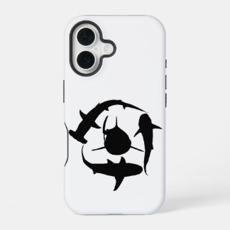 Funda Para iPhone 16 Estuche para teléfono de tiburón