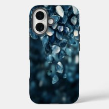 Estuche para teléfono estético Blue Crystal