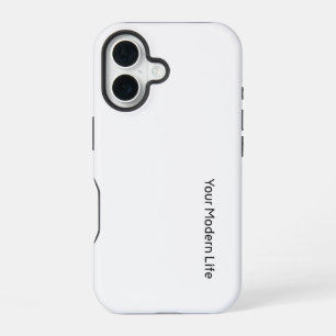 Funda Para iPhone 16 Estuche simple para teléfono: su vida moderna