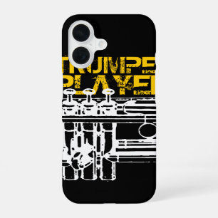 Funda Para iPhone 16 Estuche Trumpet Player para iPhone