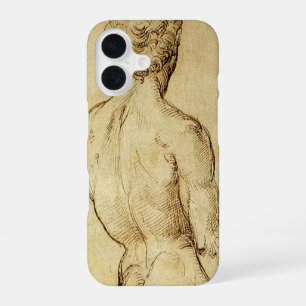 Funda Para iPhone 16 Estudio de la estatua de David de Miguel Ángel por