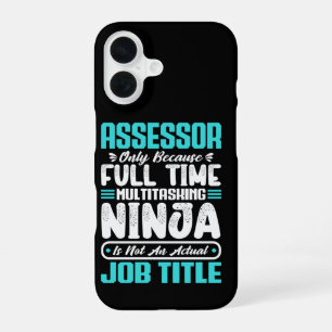 Funda Para iPhone 16 Evaluación de la profesión divertida del cargo de