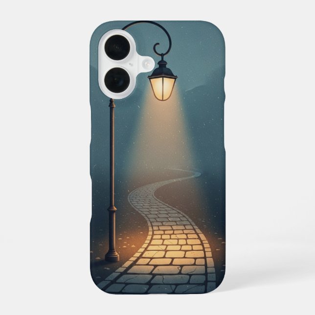 Funda Para iPhone 16 Evening Lamp Path (Reverso )