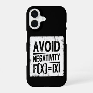 Funda Para iPhone 16 Evita la negatividad Ecuación de valor absoluto Ch