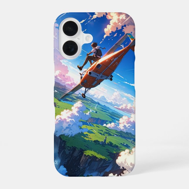 Funda Para iPhone 16 Explorador celestial (Reverso )