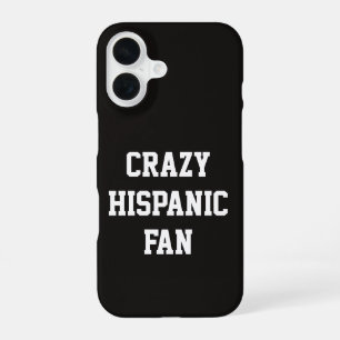 Funda Para iPhone 16 Fan hispano loco, divertido baloncesto mexicano or