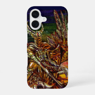 Funda Para iPhone 16 Fantasía del CABALLERO OSCURO