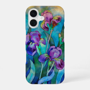 Funda Para iPhone 16 Fantasy Irises