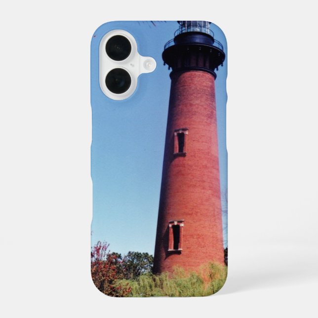 Funda Para iPhone 16 Faro de Currituck (Reverso )