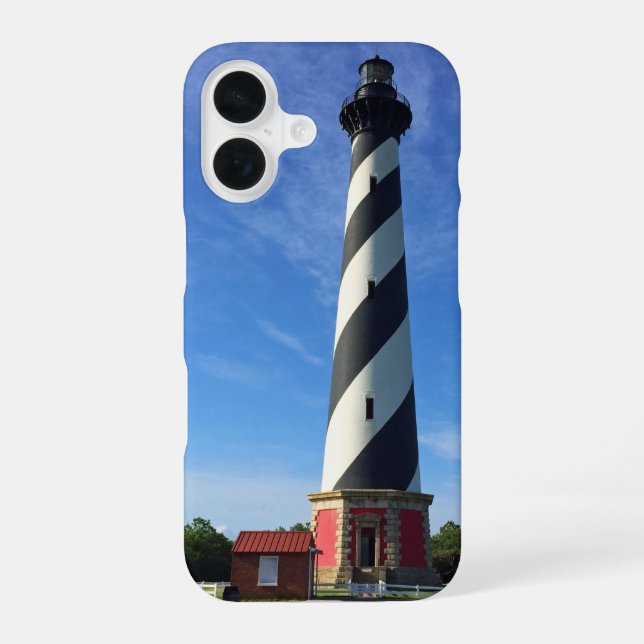 Funda Para iPhone 16 Faro de la isla de Bodie (Reverso )