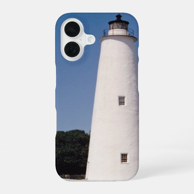 Funda Para iPhone 16 Faro de Ocracoke (Reverso )