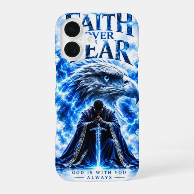 Funda Para iPhone 16 Fe sobre Miedo (Reverso )