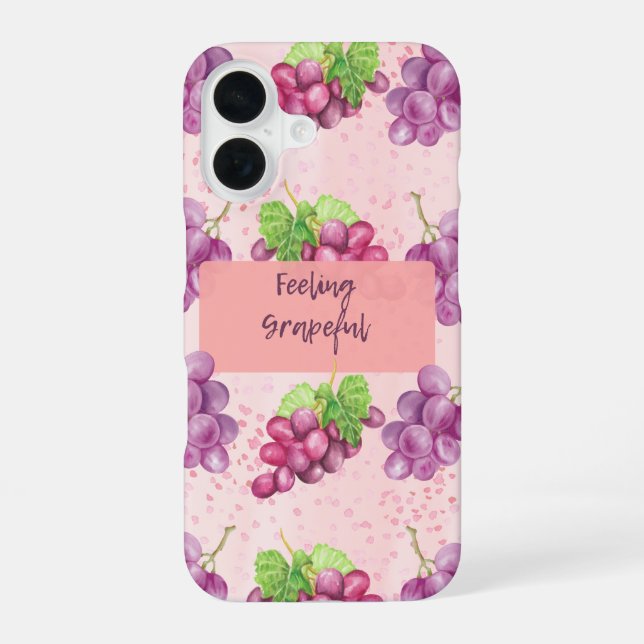 Funda Para iPhone 16 Feeling Grapeful (Reverso )