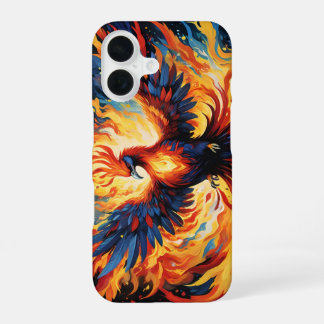FUNDA PARA iPhone 16 FÉNIX DE FUEGO MITOLÓGICO