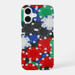 Funda Para iPhone 16 fichas de póquer