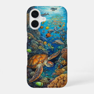 Funda Para iPhone 16 Fiesta coral