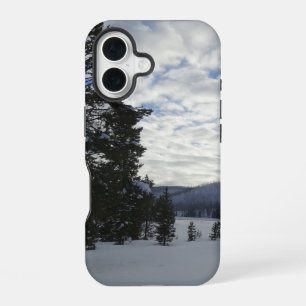 Funda Para iPhone 16 Fin de un día nevado en el Parque Nacional Yellows