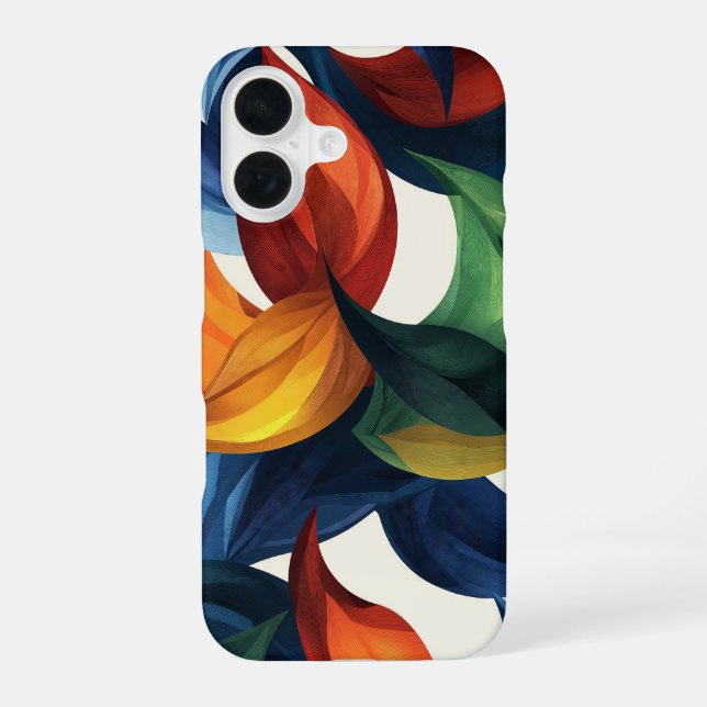 Funda Para iPhone 16 Flame Swirl (Reverso )