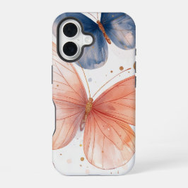 Funda Para iPhone 16 Flauta de flúor" - Estuche de teléfono de mariposa