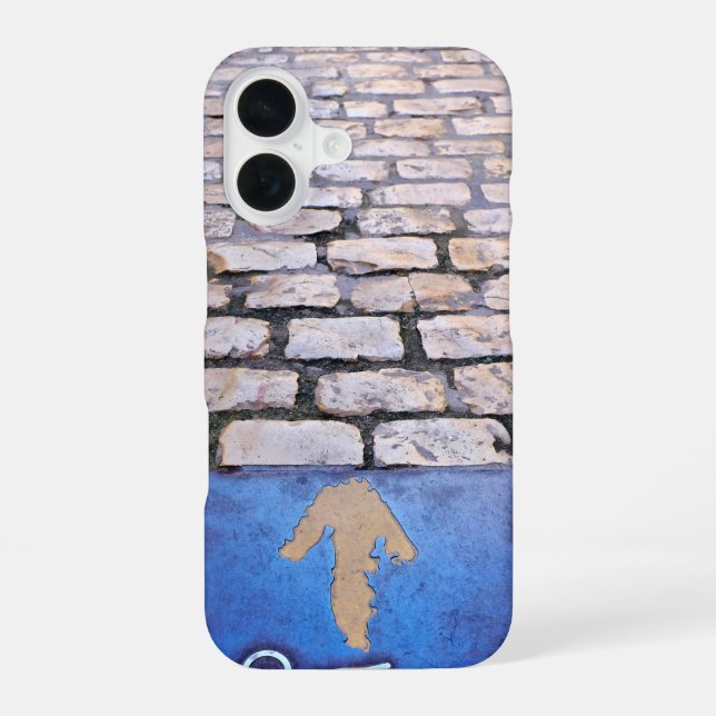 Funda Para iPhone 16 Flecha amarilla (Reverso )