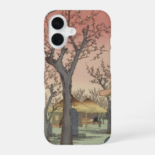 Funda Para iPhone 16 Flor de árbol jardín de ciruelas japonés