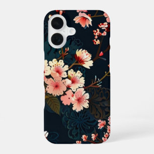 FUNDA PARA iPhone 16 FLOR DE CEREZO