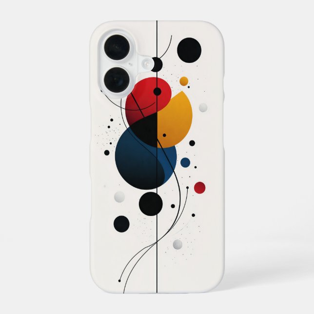 Funda Para iPhone 16 Flor de polvo (Reverso )