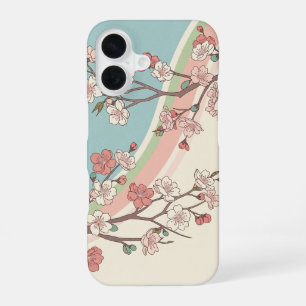 Funda Para iPhone 16 Flor de Sakura Vintage