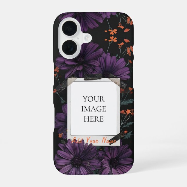 Funda Para iPhone 16 Flor & Recuerdos (Reverso )