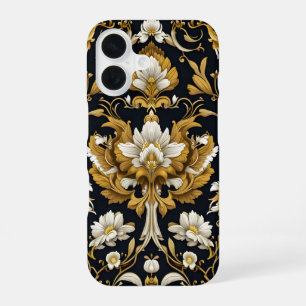 Funda Para iPhone 16 Floral Barroco