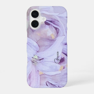 Funda Para iPhone 16 Floral personalizada