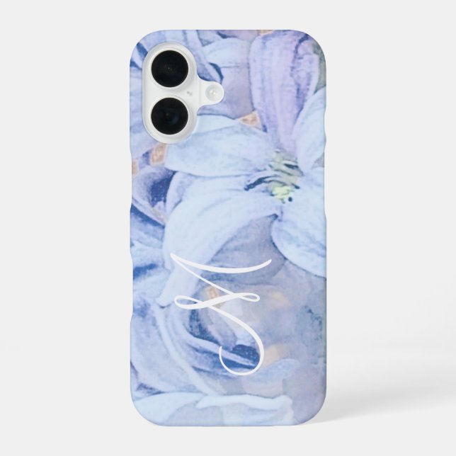 Funda Para iPhone 16 Floral personalizada (Reverso )