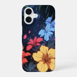 Funda Para iPhone 16 Floral Tropical