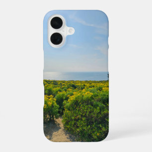 Funda Para iPhone 16 flores amarillas en la ladera en Point Dume